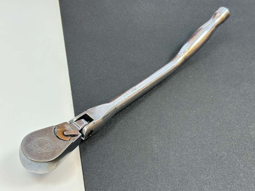 🇺🇸 Matco Tools USA BR11SPT 3/8" Drive Flex Head Ratchet, Offset / Bent Handle
