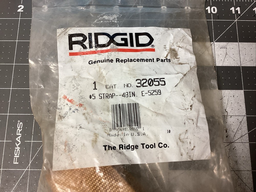 Ridgid 32055 48" Polyurethane Coated Replacement Wrench Strap (LA65Z)