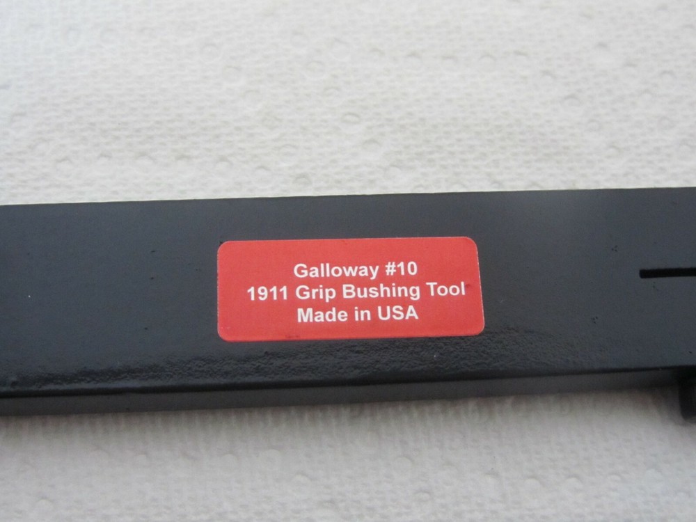1911 Grip Bushing Tool the Galloway #10
