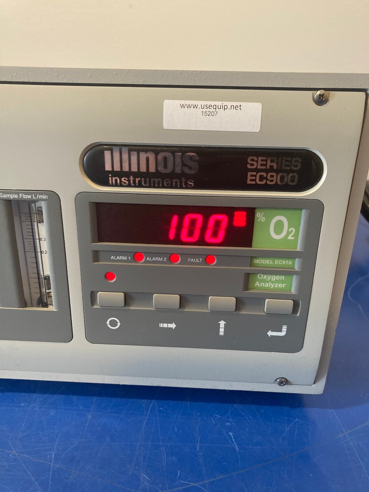 15207 Illinois Instrument EC910 oxygen analyzer