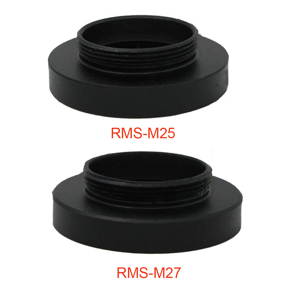 Microscope Objective Adapter Ring M25 M27 to RMS Thread for Microscope A++