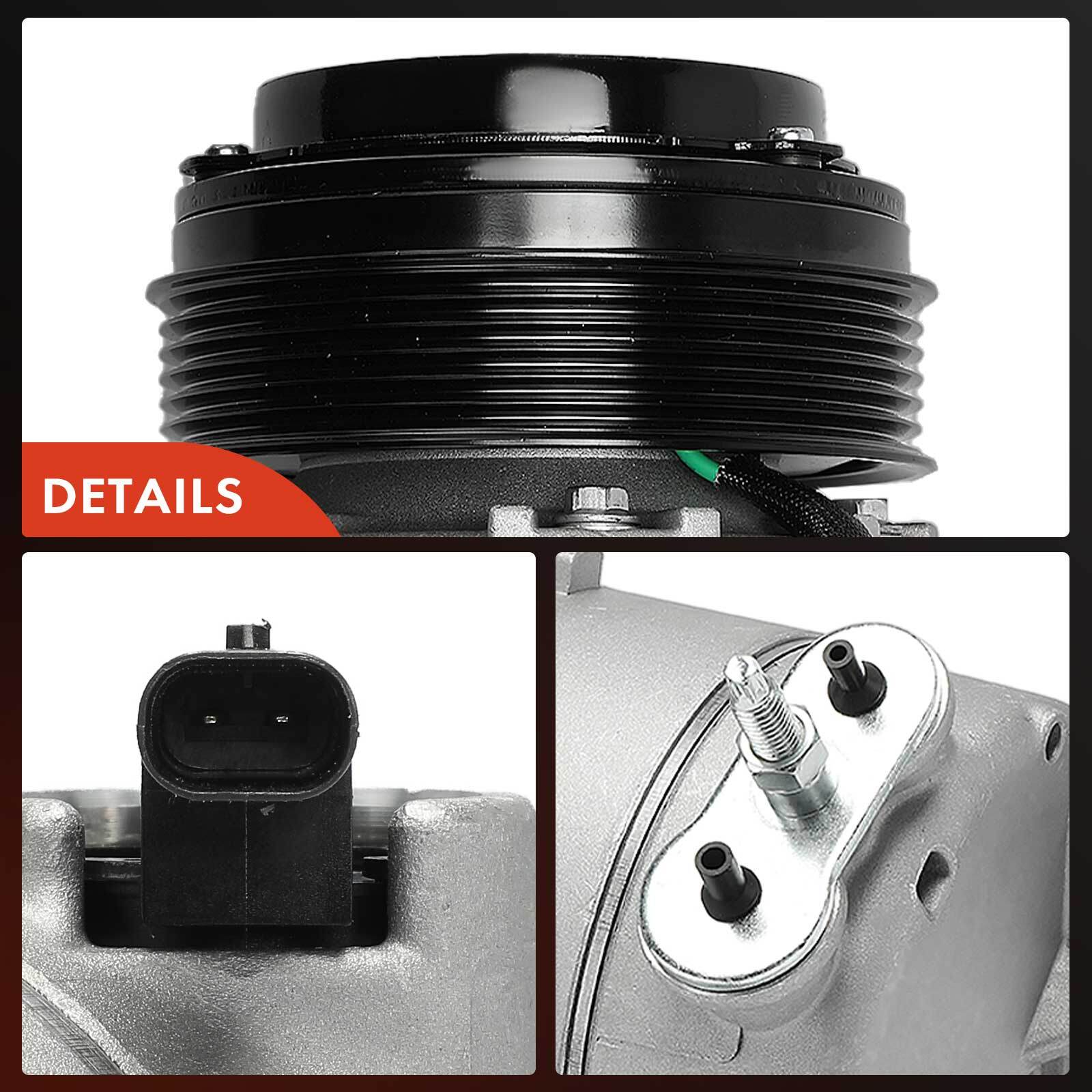 A/C Compressor With Clutch for Chevrolet Colorado GMC Canyon 2015-2016 V6 3.6L