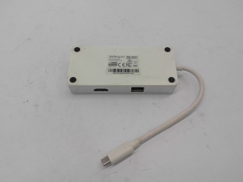 StarTech.com USB C Multiport Adapter DKT3CHSD4GPD Dock to HDMI SD(UHS) USB 3.0