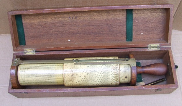Fuller's Cylindrical Calculator Slide Rule