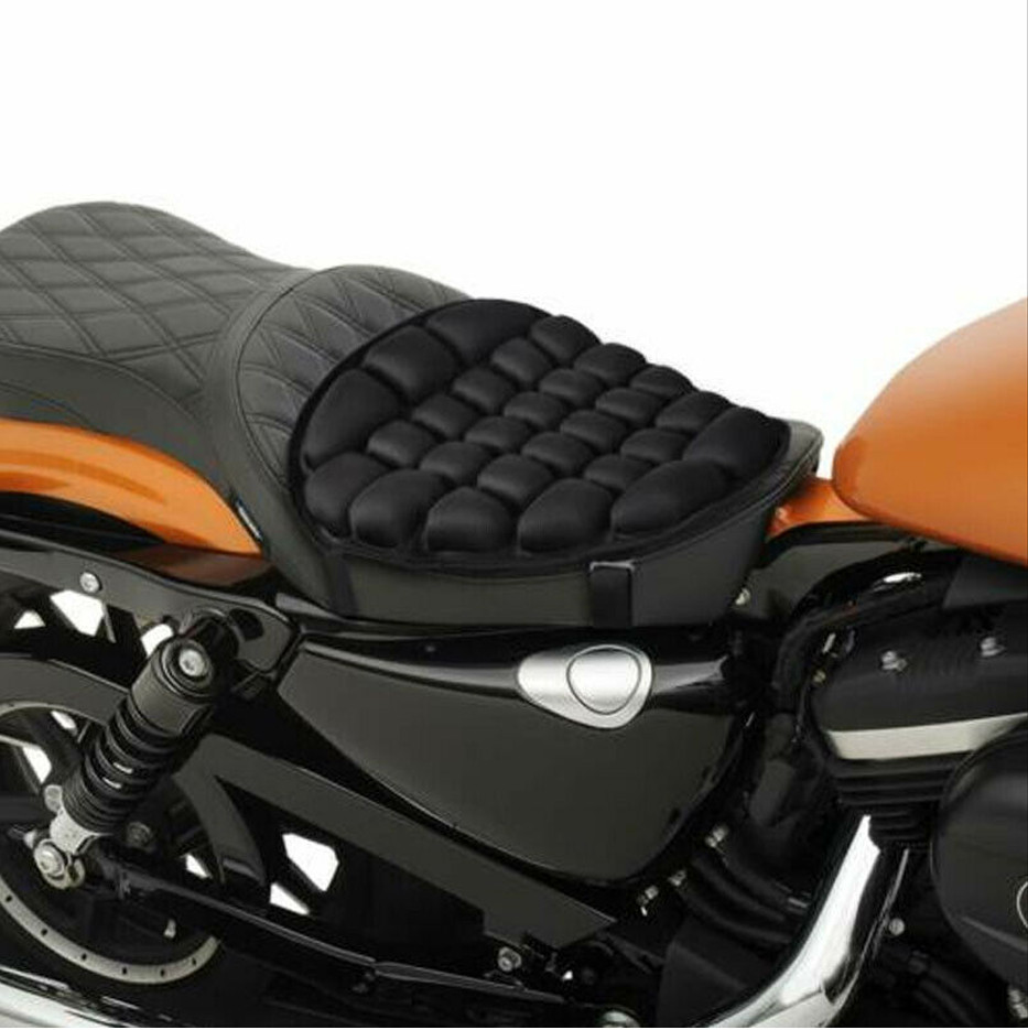 1Pcs Motorcycle 3D Seat Pad Comfort Gel Cushion Universal Motorbike Pillow Cover
