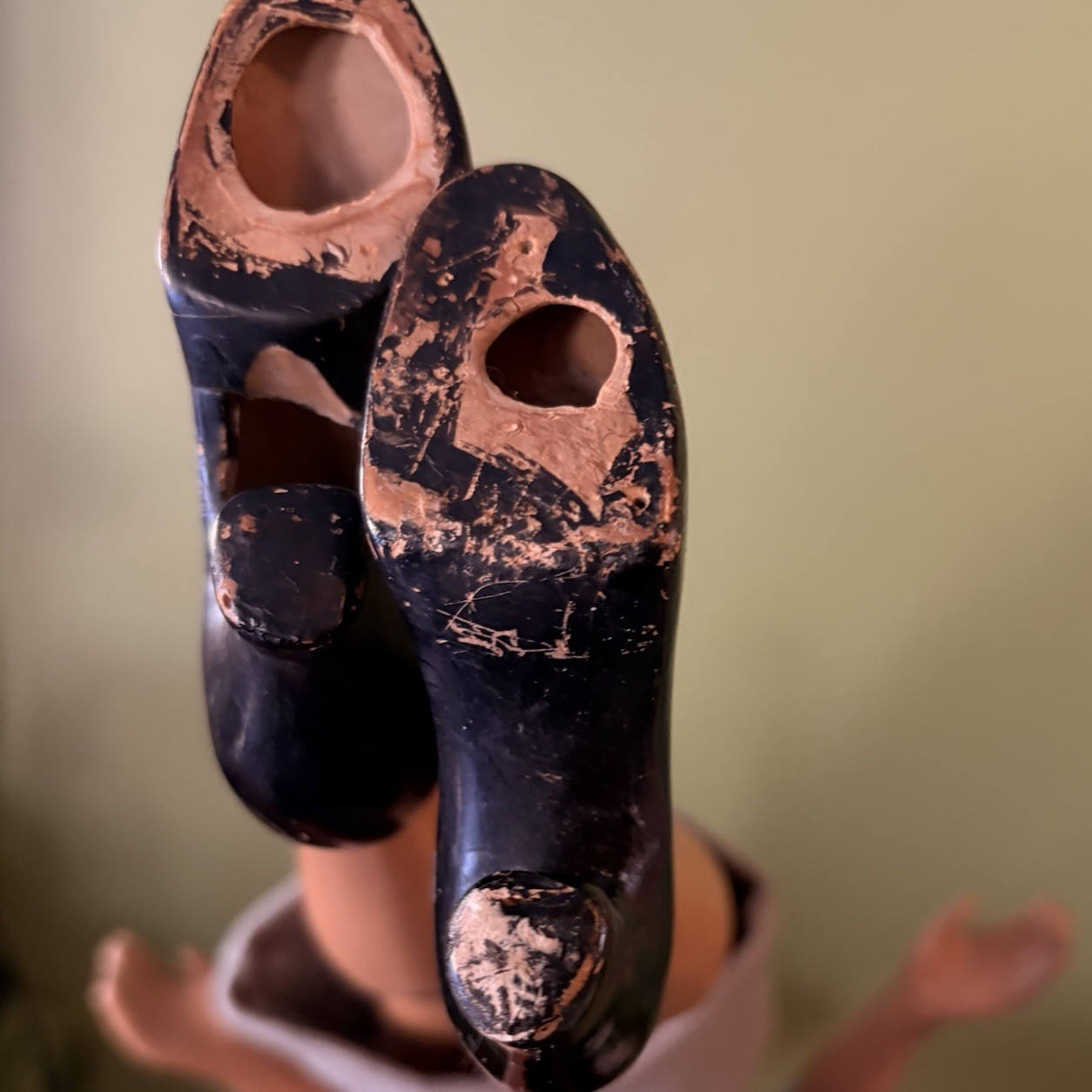 Vintage Margit Nilsen Department Store Tabletop Mannequin Composition-Stand 27”