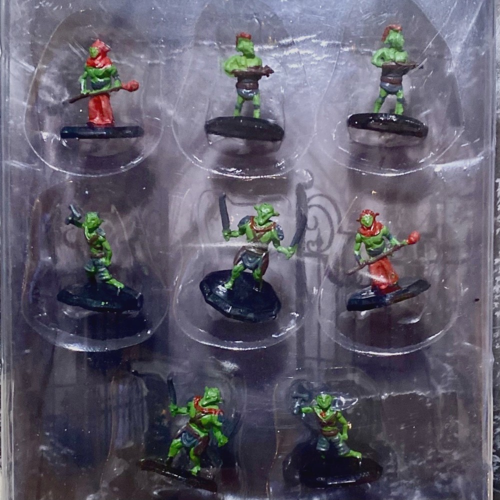 MONSTER Minis Goblins 8-Pack Hand Painted Table RPG Figures D&D Comp. New w/Box