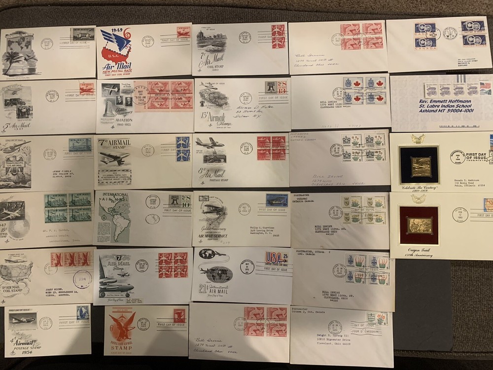 400+ pc First Day & Commemorative Envelopes & Cards—please see all pics