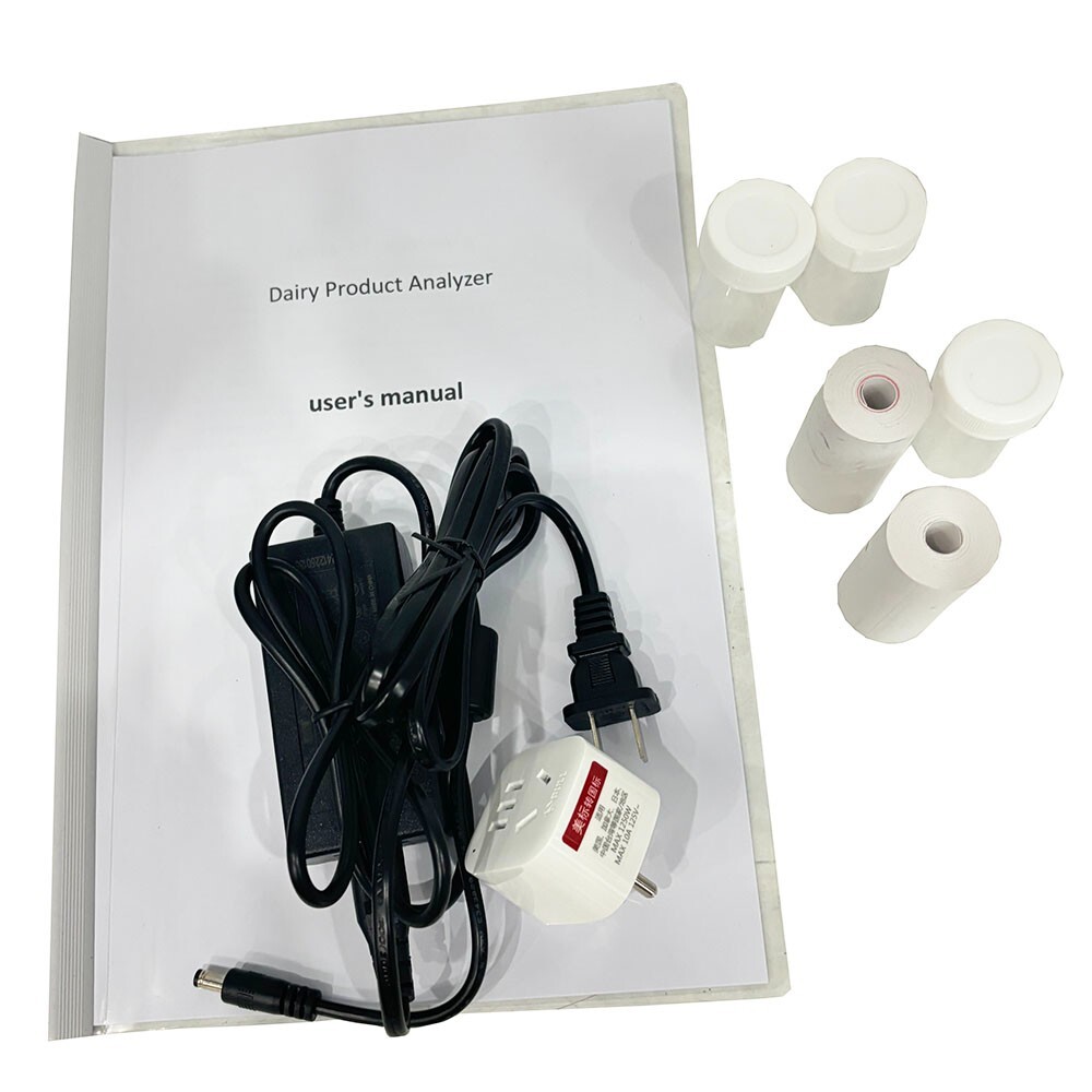 Milk Composition Analyzer with Built-in thermal Printer for Dairy Product