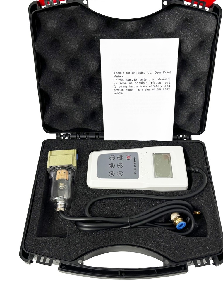 Portable Dew Point Meter Humidity Temp Wet Bulb Temp Dew Point Temperature Test