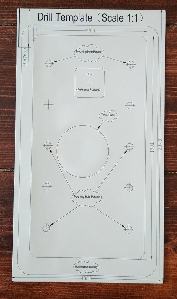 Grandstream GDS37XX In Wall Mounting Bracket