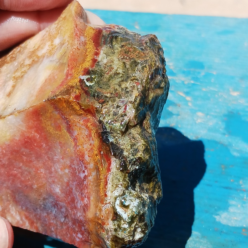 Murray Mountain Jasper Unique Rough Lapidary Potential