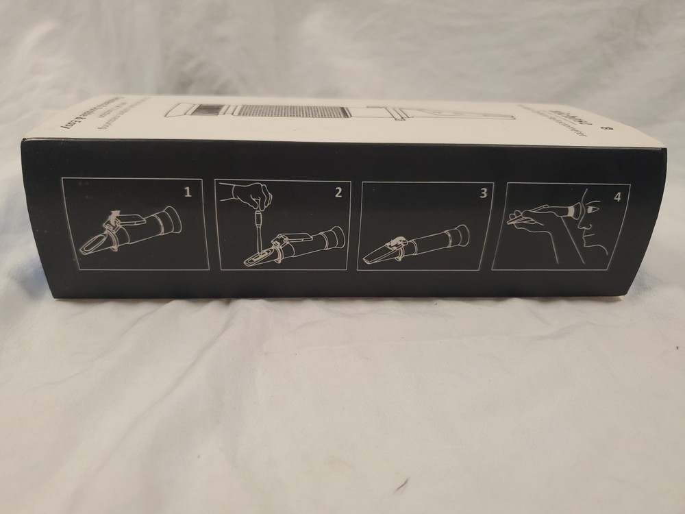 NEW Aichose Portable BRIX Optical Refractometer w/ ATC function. 6 Piece Set