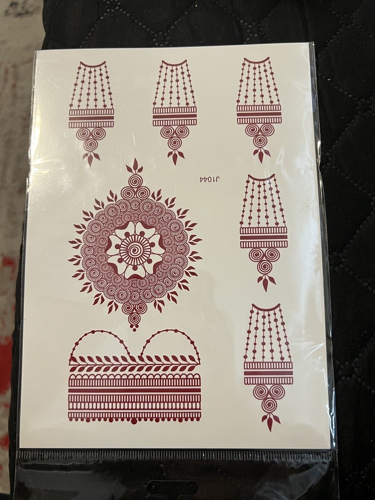 henna stickers