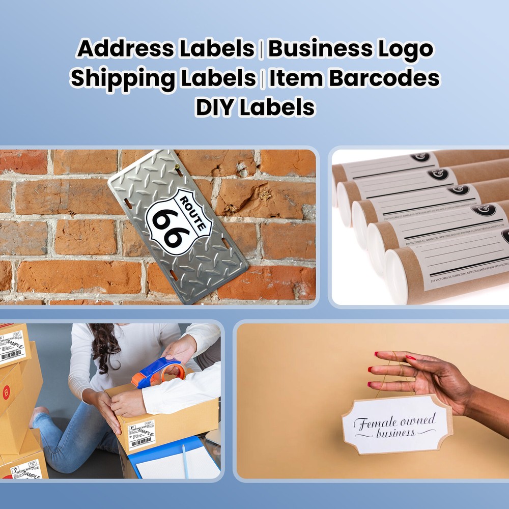 Wireless Bluetooth Thermal Shipping Label Printer 4x6 Label Printer For iPhone