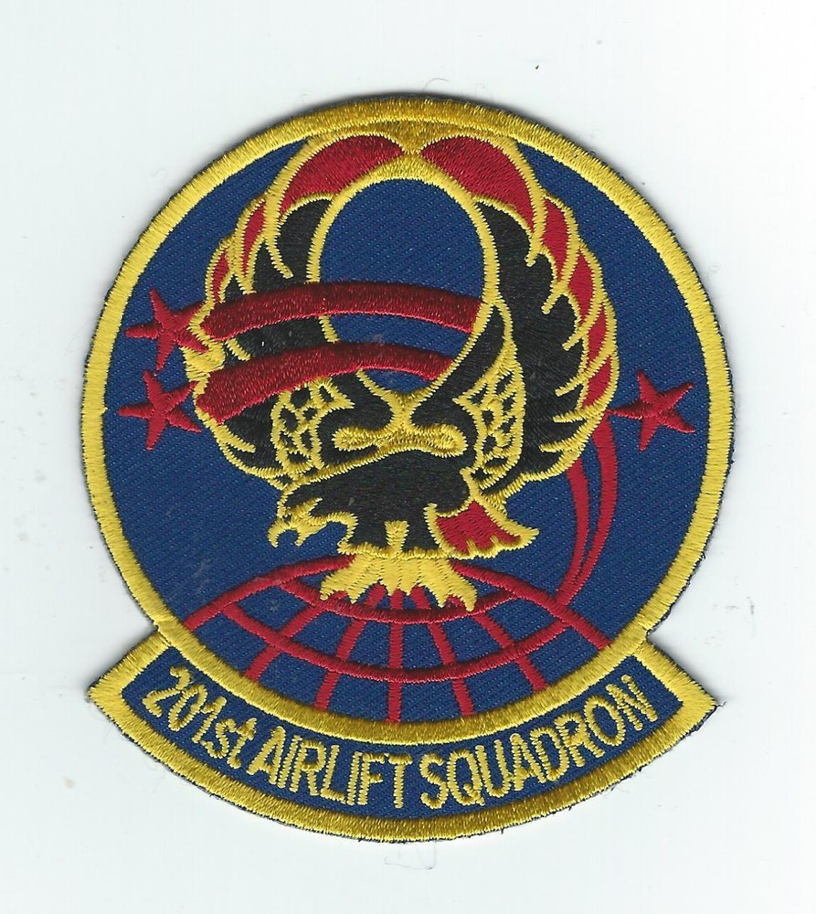 201st AIRLIFT SQUADRON (THEIR LATEST) patch
