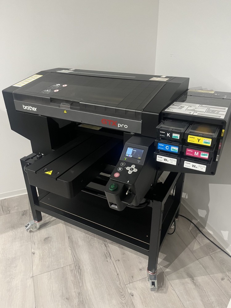 Brother gtx pro dtg printer + pretreat schulze basic