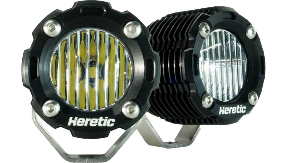 Heretic Studio 52011 LED Pod Light - Spotlight - Pair - Clear