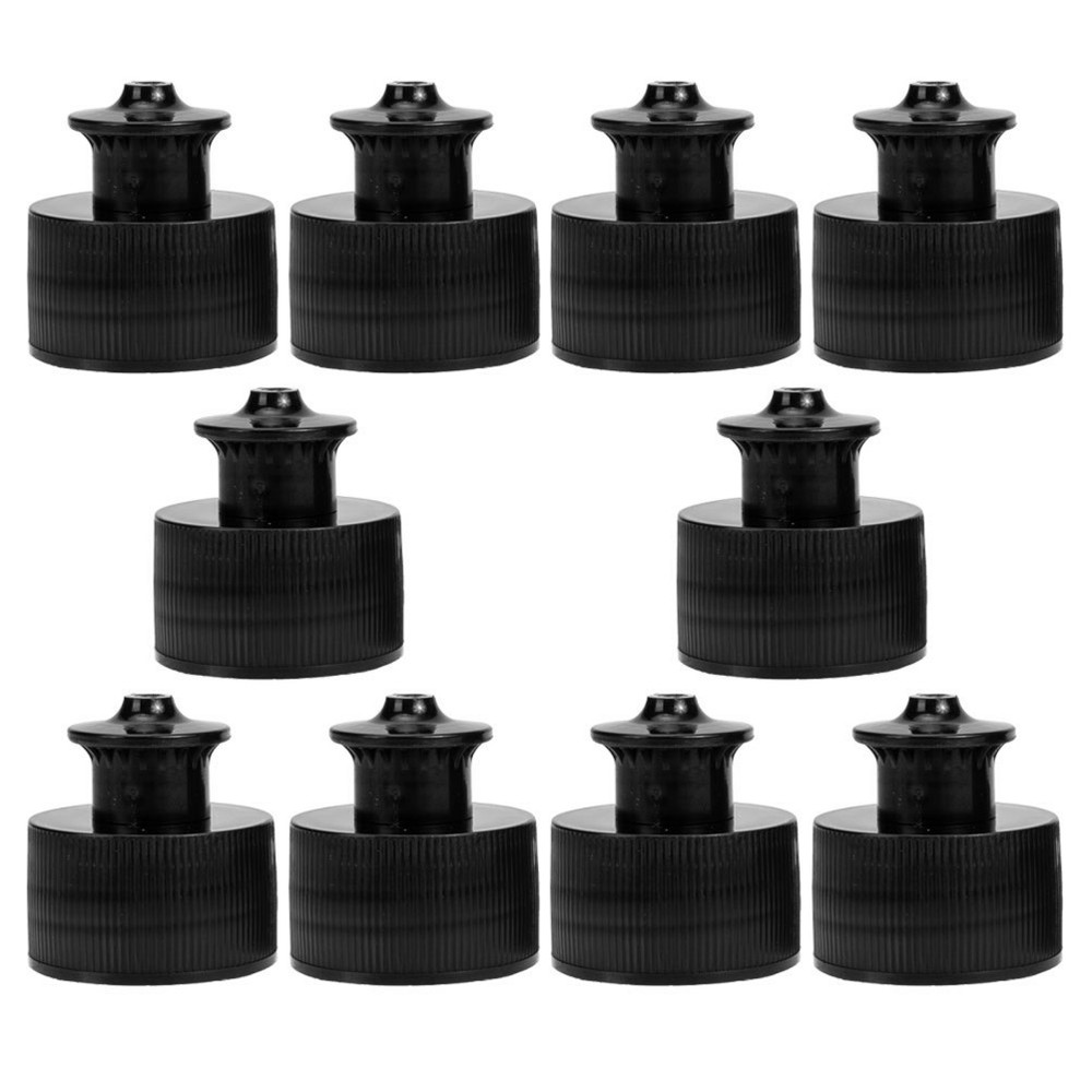 10 Pcs Push and Pull Lid Reusable Water Bottle for Bottles Caps