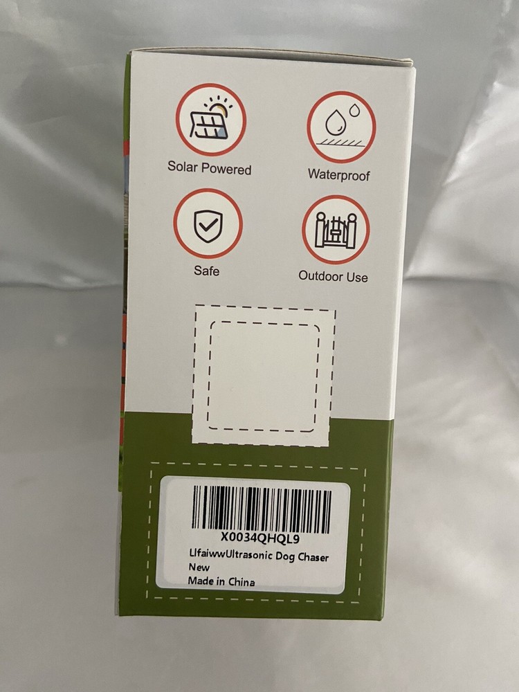 Solar animal deterrent repeller new inbox