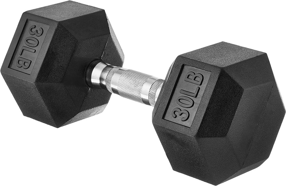 Rubber Hex Dumbbell Hand Weight
