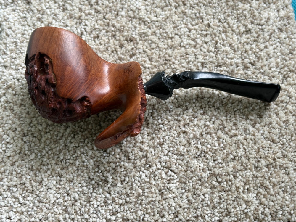 MICOLI FREEHAND BRIAR MASTERPIECE PIPE