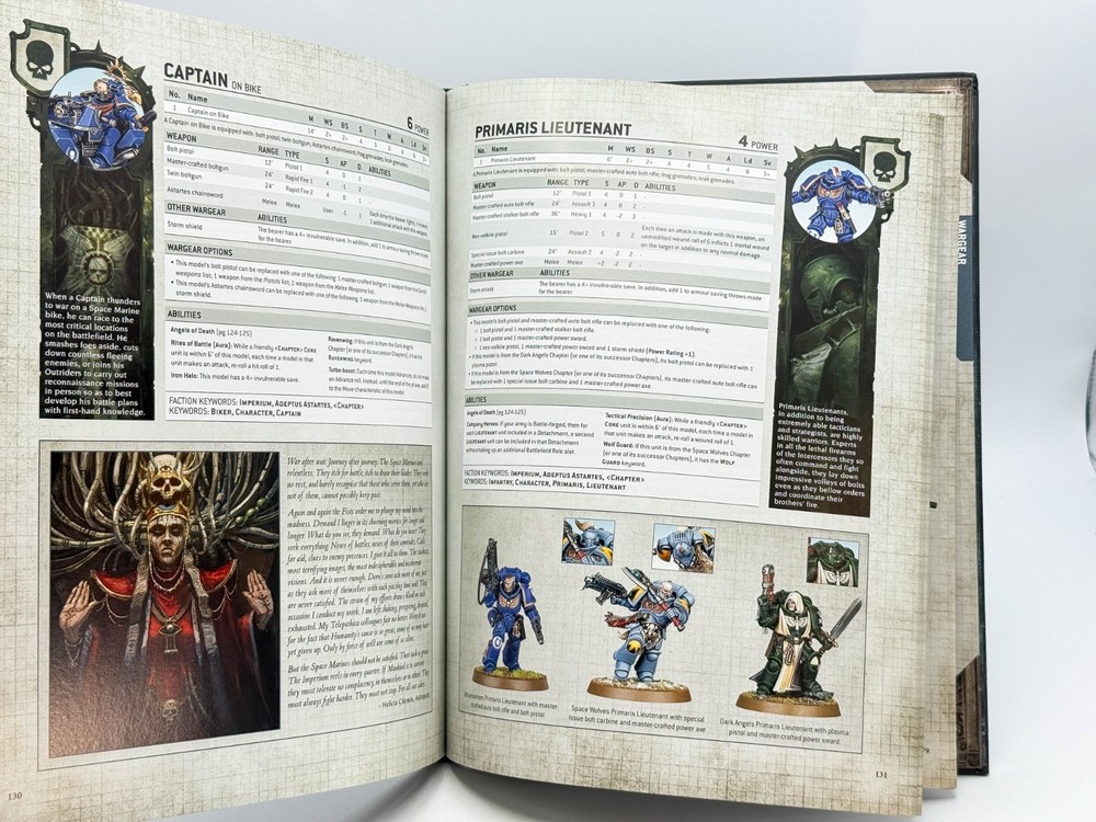 Warhammer 40,000 Codex : Space Marines Hardcover 2020 Games Workshop