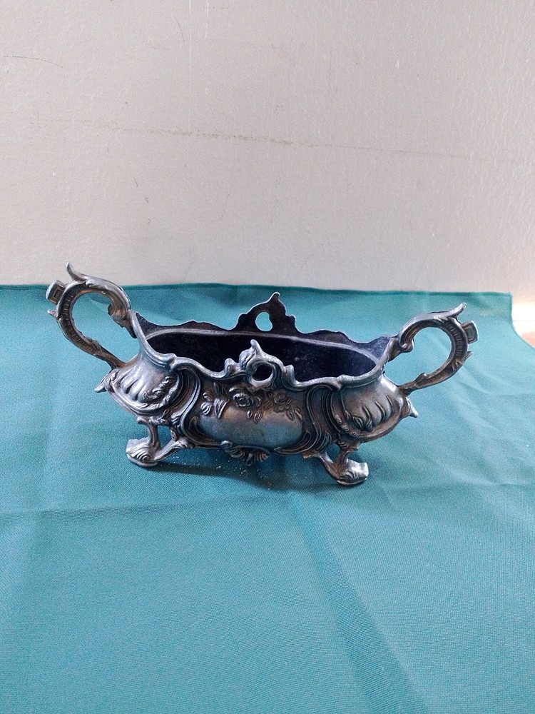 Vintage Godinger Silver Ornate Jardinière Planter/ Centerpiece