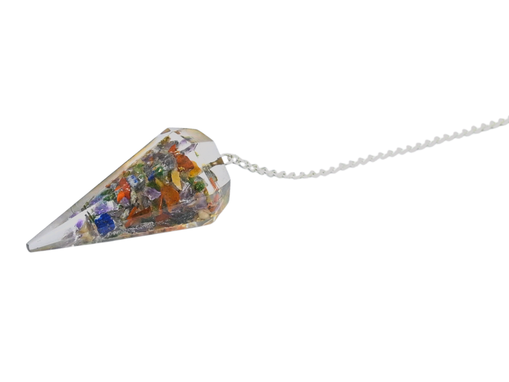 Multi Chakra Orgone Pendulum
