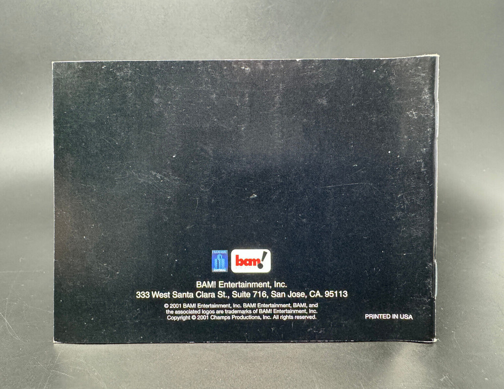Driven (Nintendo Game Boy Advance GBA ) *MANUAL ONLY*