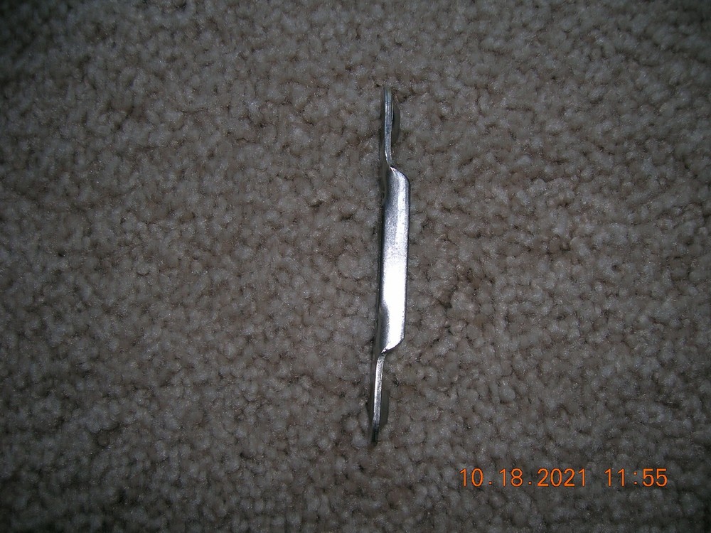 (((Pella ))) Casement Lock Adjustment Strike Catch (KEEPER) ELIMINATES DRAFT