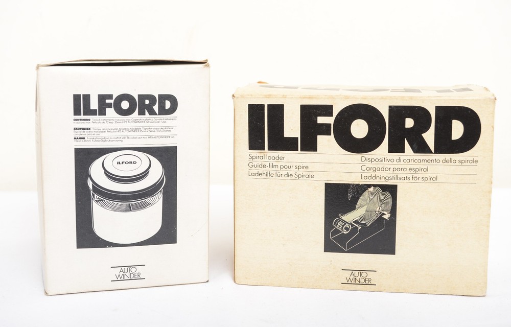 Ilford 72 Exposure steel developing tank, loader + 1 Film