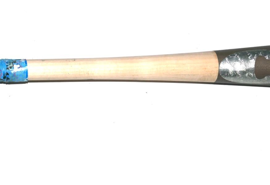 ARMANDO ALVAREZ OAKLAND ATHLETICS GAME USED SIGNED CHANDLER RA13 BASEBALL BAT