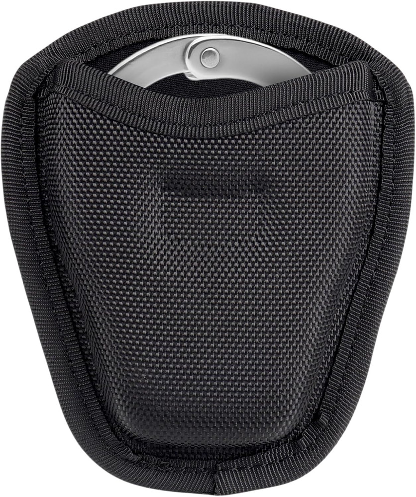 Open Top Handcuff Holder - Durable Nylon Cuff Case for Duty Belts