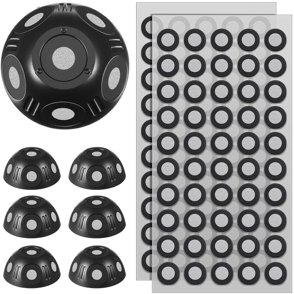 6 Pcs Multi-Angle Marker Set 6 Sided 100 Point 3D Scanner 6Mm Dot Scanning Spray