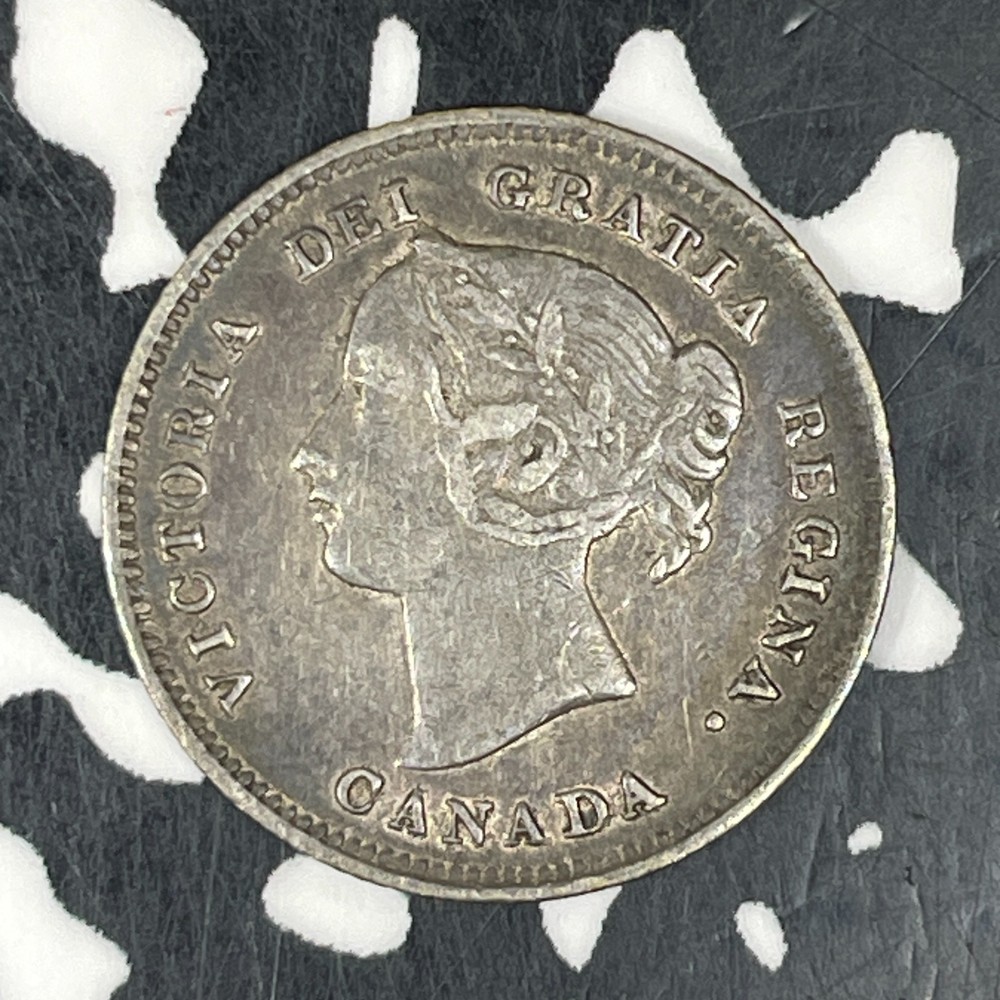 1901 Canada 5 Cents Lot#C8104 Silver! Nice!