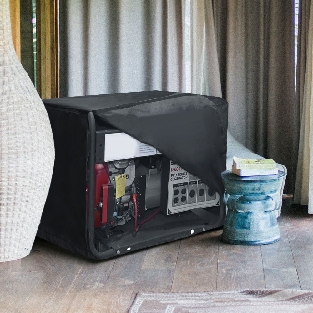 600D Heavy Duty Thicken Waterproof Generator Cover Large Universal 38"x28"x30"