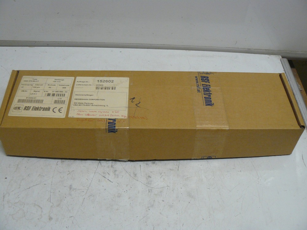 RSF ELECTRONIC MSA 373.55-2P LINEAR ENCODER 120MM CODE 512230-01 NEW