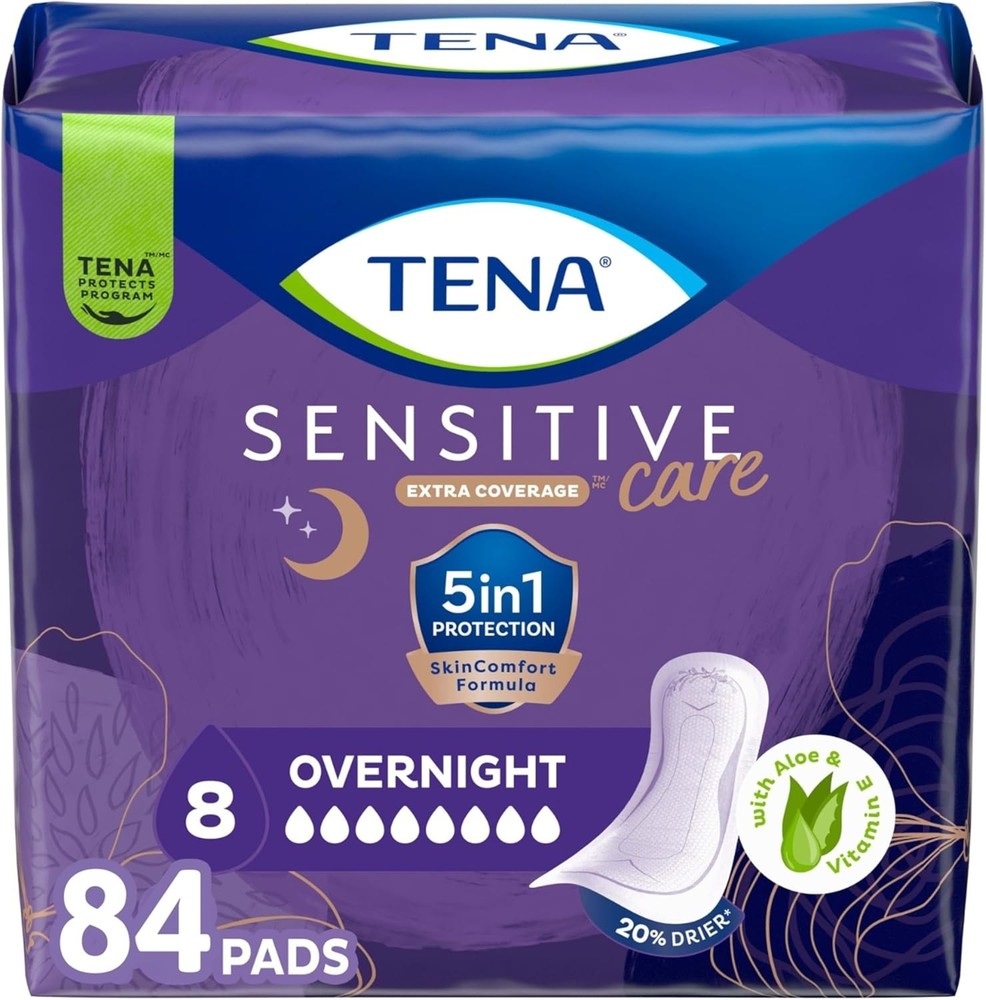 TENA Sensitive Care Incontinence Pads, Bladder Control & Postpartum for