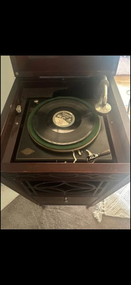 Thomas Edison 1913 Phonograph Record Vintage