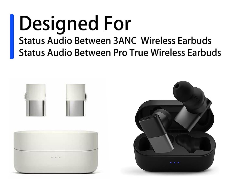 NANLANFAN Replacement Foam Ear Tips for Status Audio Between Pro/Between...