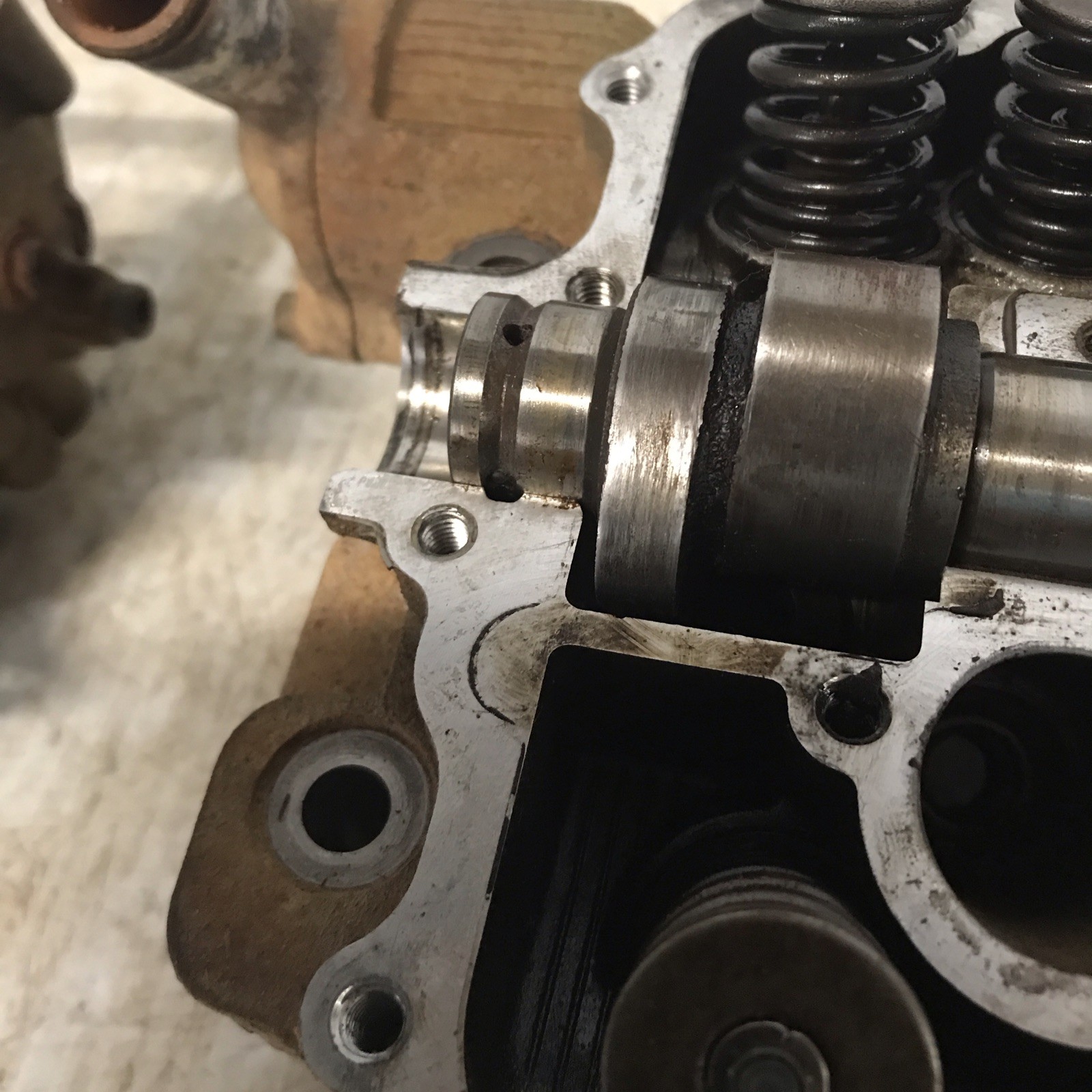 2002-08 Yamaha GRIZZLEY 660 OEM Cylinder Head 5KM-11101-01-00 CAM & ROCKER COVER