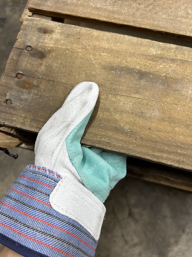 Leather Palm Glove Pair