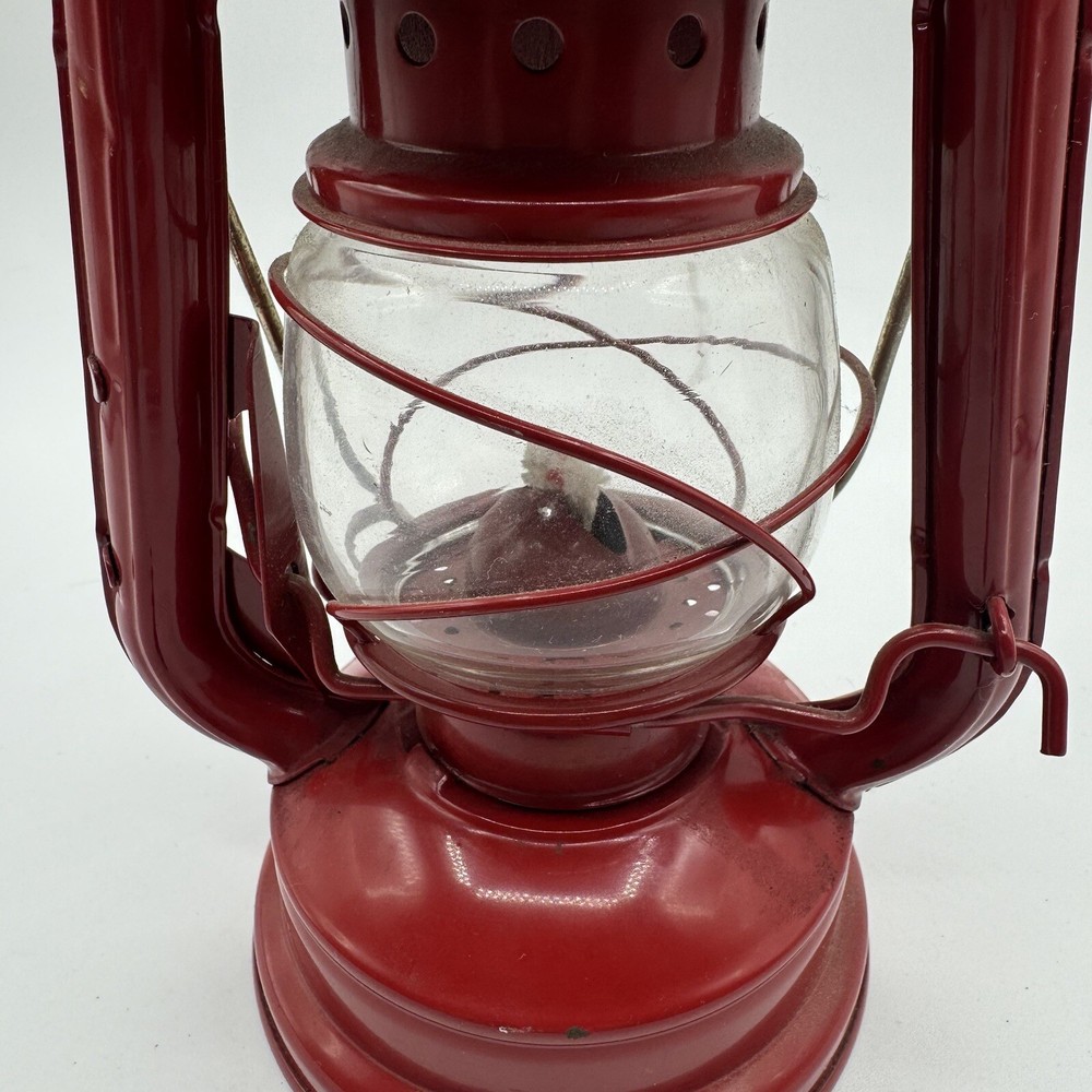 Vintage 10” Red Lantern New