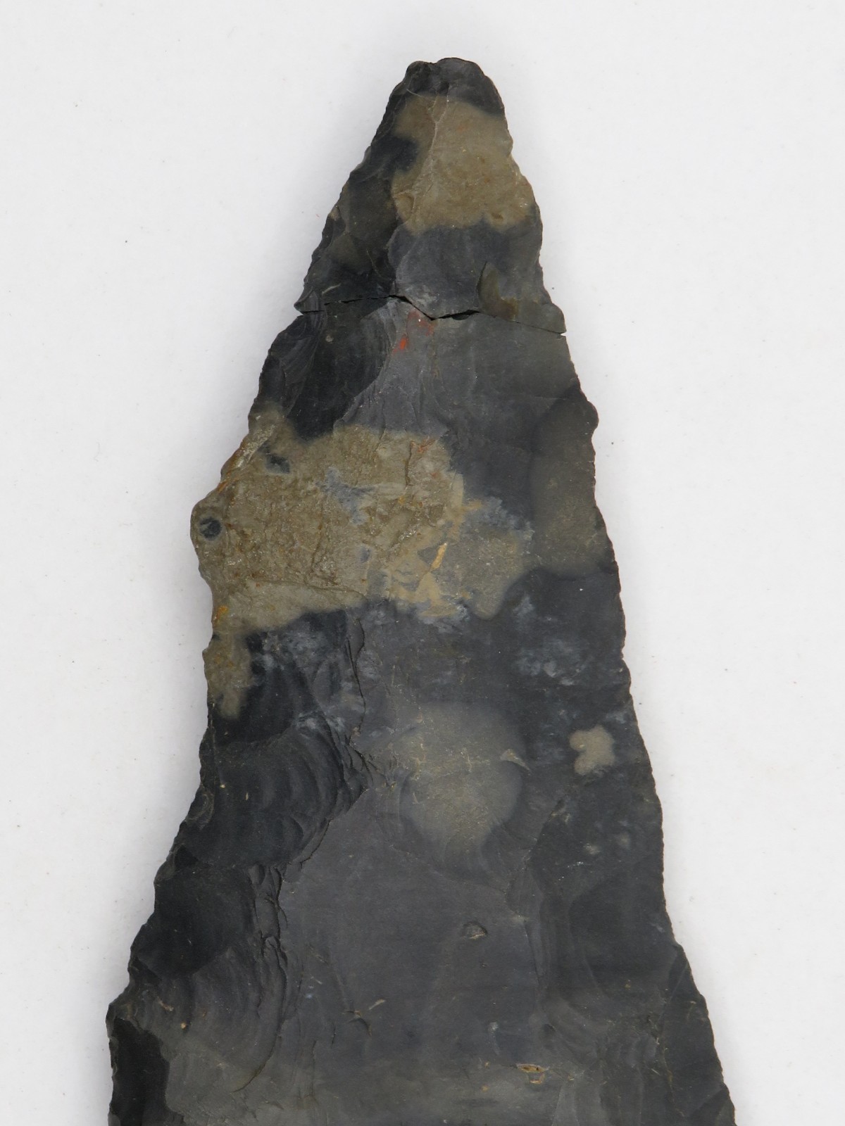 3½" SIDE NOTCHED INDIAN ARROWHEAD - AUTHENTIC with GREAT COLOR! *