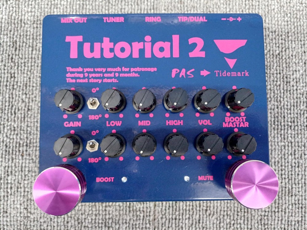 TIDEMARK TUTORIAL 2 Effector Pre