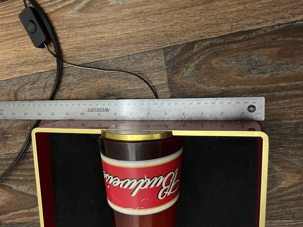 2005 bubweiser lighted fiber optic beer carbonation spray working