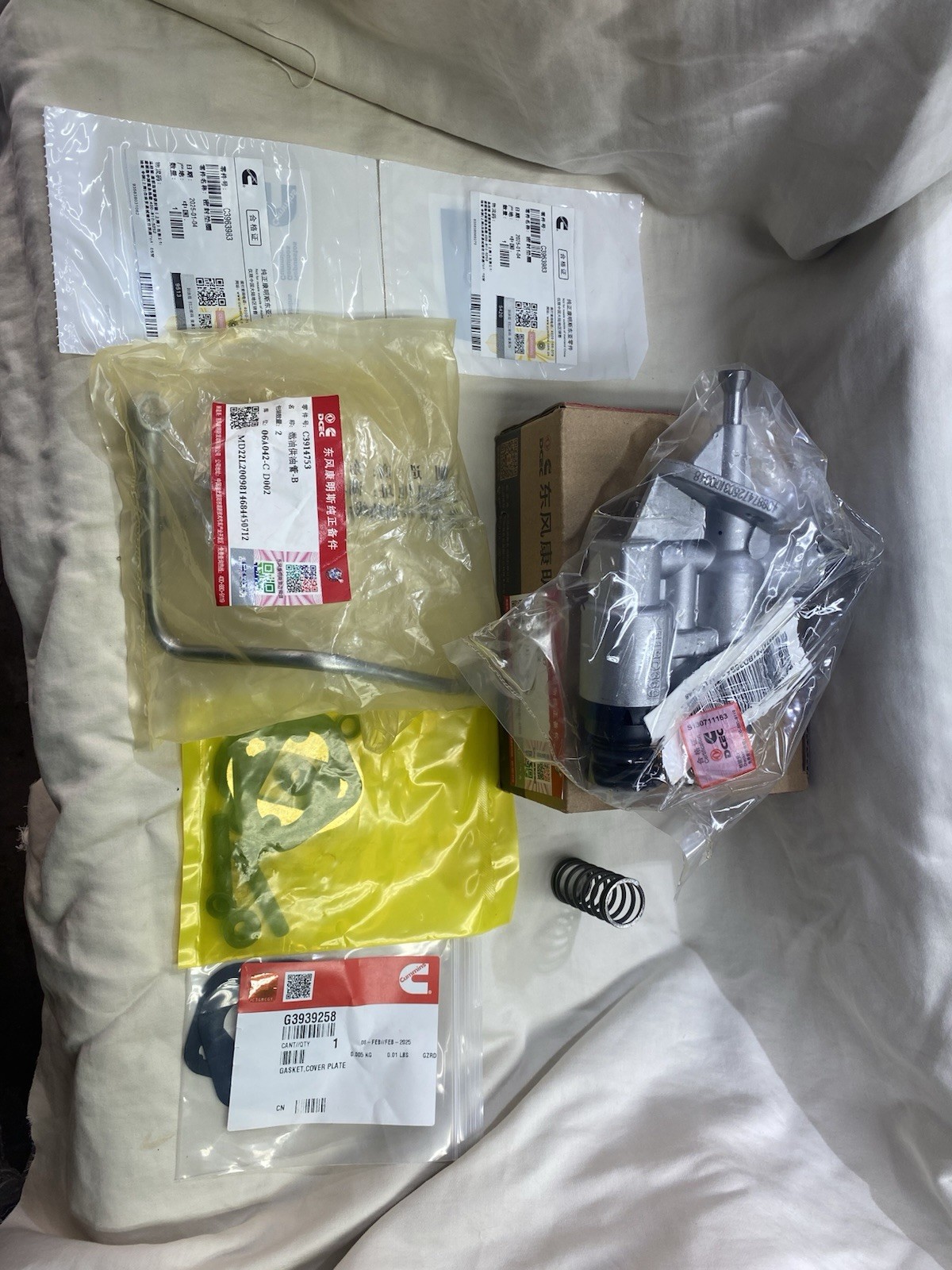 HVLP Fuel Pump Kit For 1st Gen Dodge Cummins VE 89-93 Genuine DCEC 30mm 15-16PSI