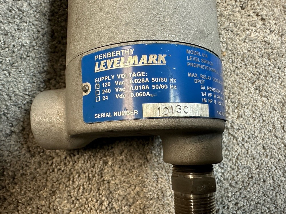 Penberthy Levelmark 614 Level Switch