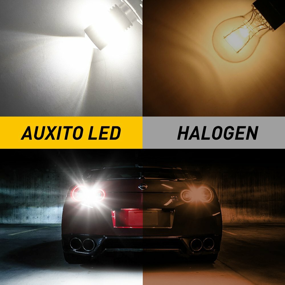 3157 3047 Tail Reverse Back up Light LED Bulb White For GMC 1500 2500 2003-2013